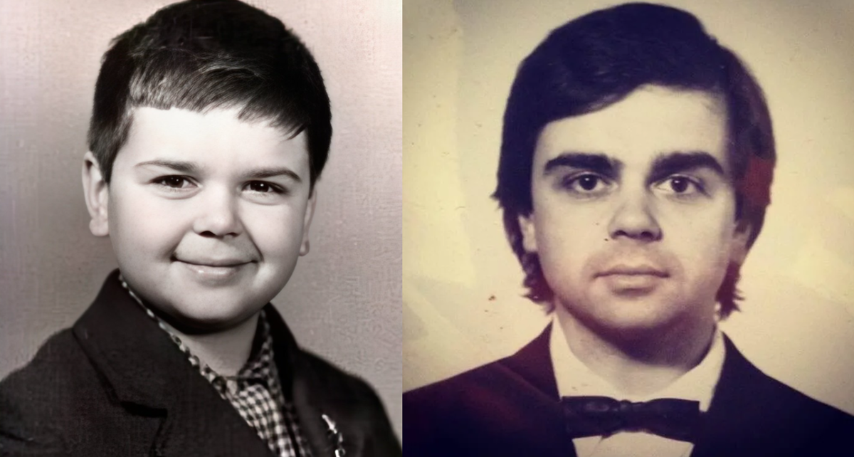 Сергей в детстве и в молодости