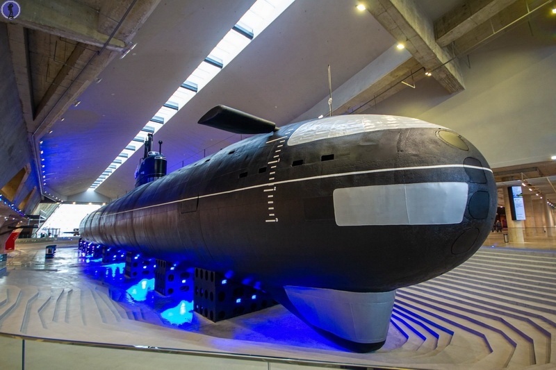 Первая советская атомная подлодка К-3 "Ленинский Комсомол". Её сохранили и сделали музей