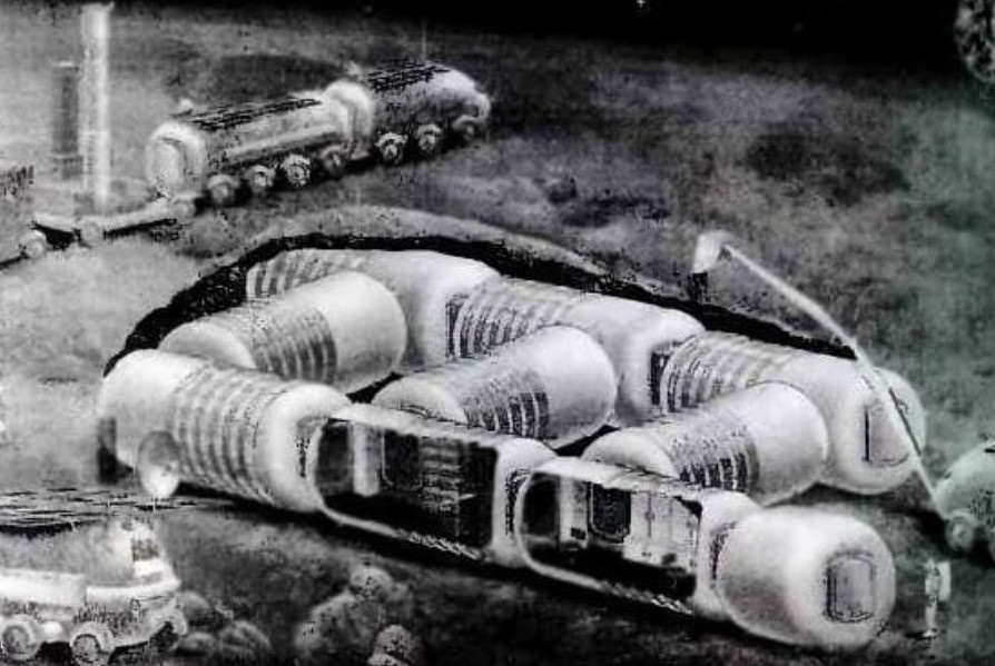 Концепция советской лунной базы «Звезда»