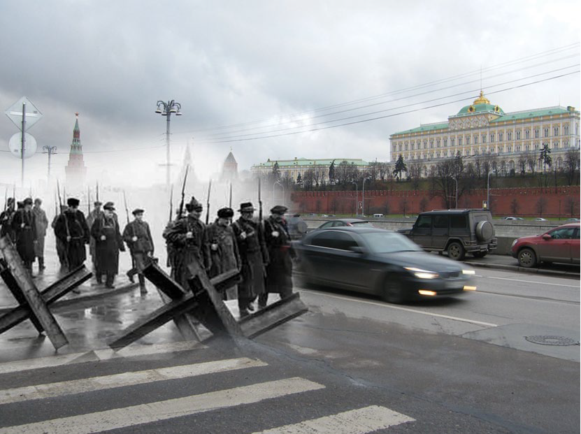 Москва. Софийская набережная. 1941 год &ndash; наши дни
