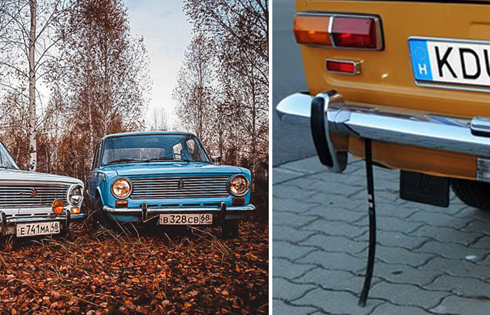 Зачем была нужна странная резиновая полоска на автомобилях в СССР