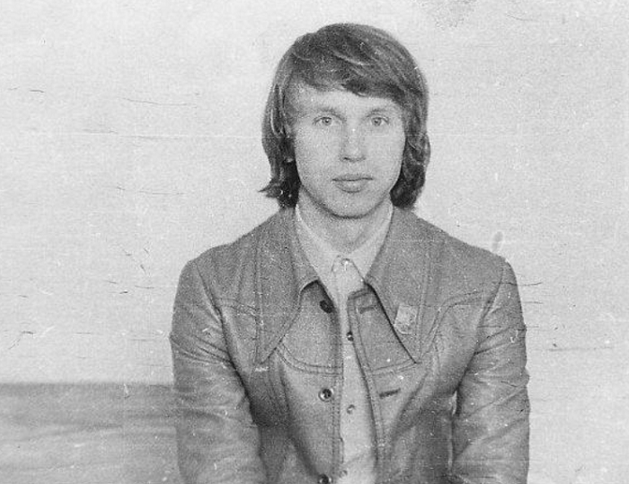 Анатолий Кашепаров в молодости.