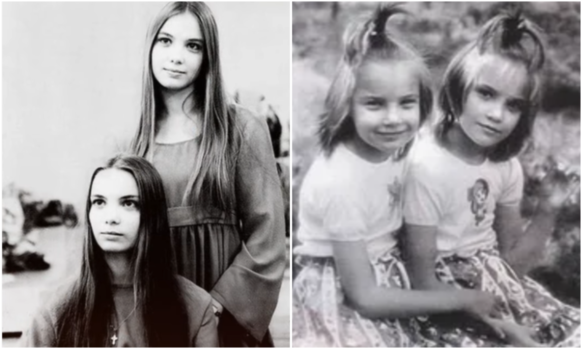 Сёстры Арнтгольц в детстве и юности. Фото: соцсети