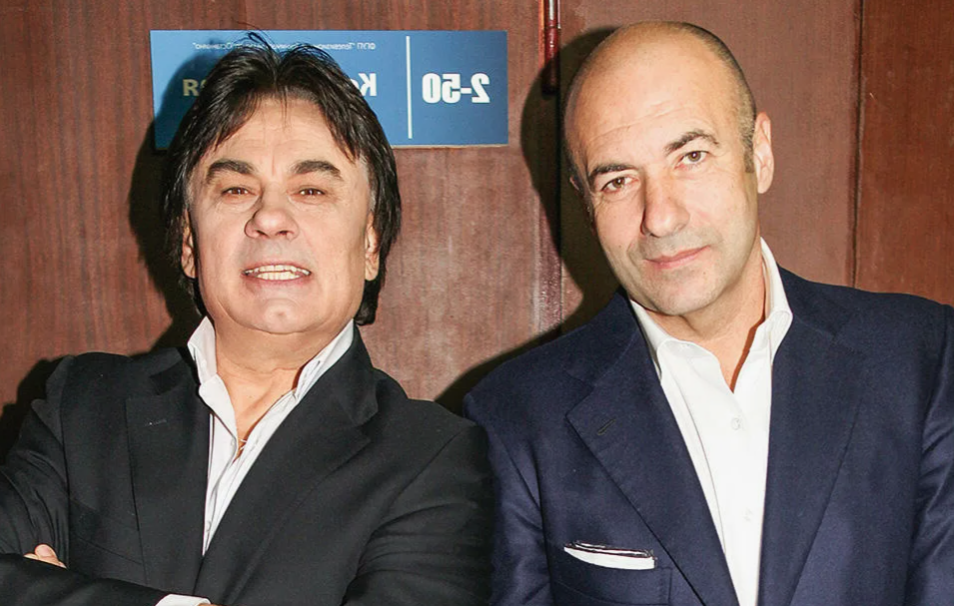 на фото Игорь Крутой и Александр Серов 