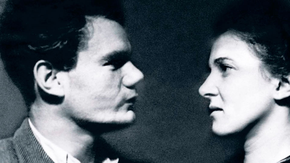 Михаил Пуговкин с первой женой Надеждой. Фото из открытых источников