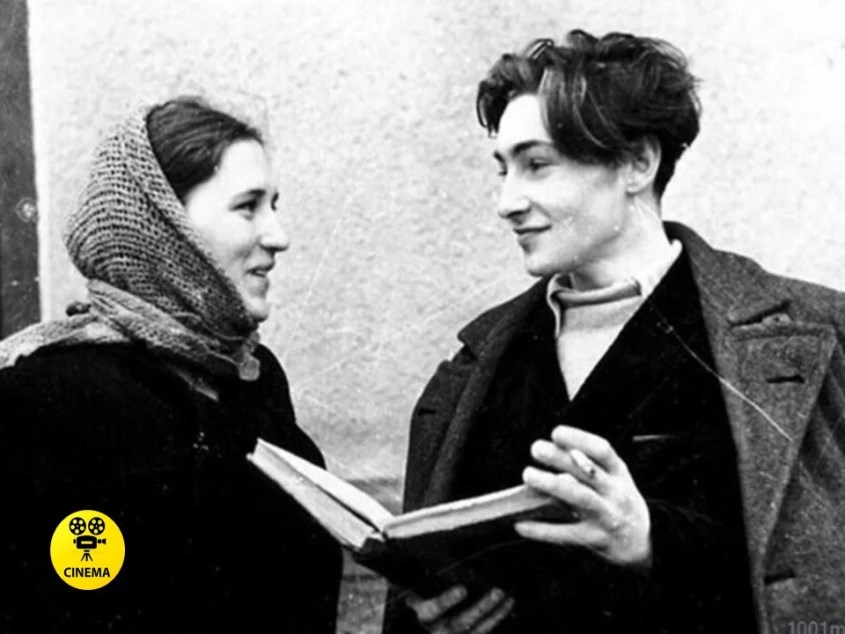 Студенты ВГИКа Нонна Мордюкова и Вячеслав Тихонов.