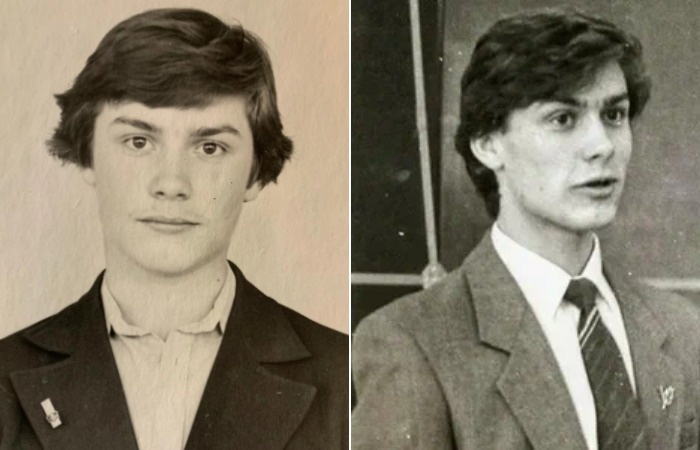 Сергей Белоголовцев в молодости.