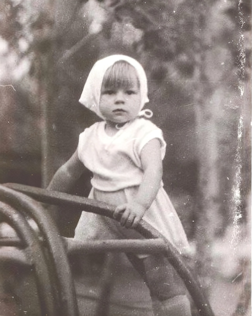 Олеся Фаттахова в детстве