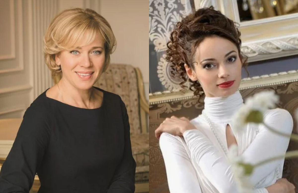 на фото слева Варвара Владимирова, справа Анастасия Колегова 