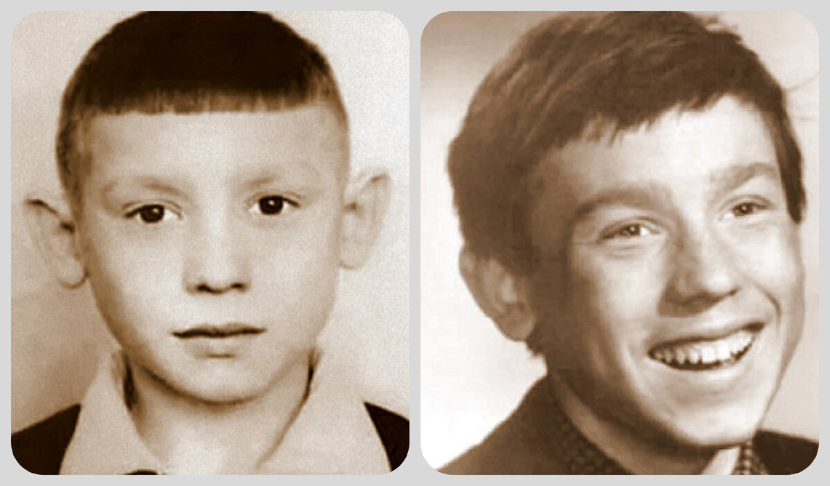 Виктор Сухоруков в детстве