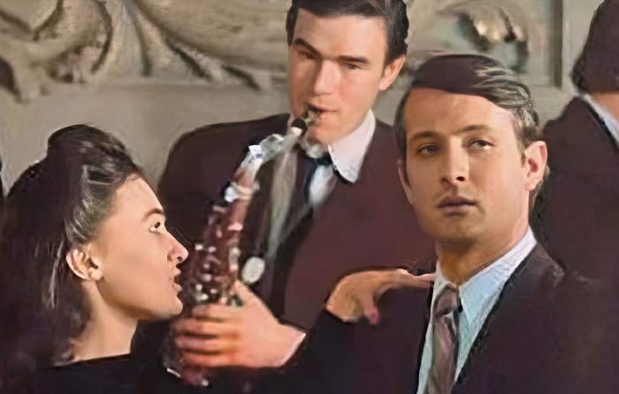 Лариса Гузеева, Андрей Градов и Сергей Мазаев в фильме "Место встречи изменить нельзя"