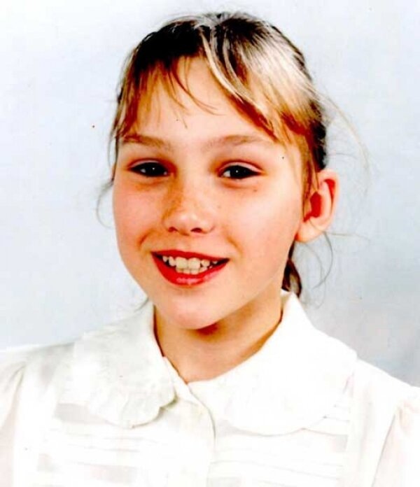 Дарья Екамасова в детстве.