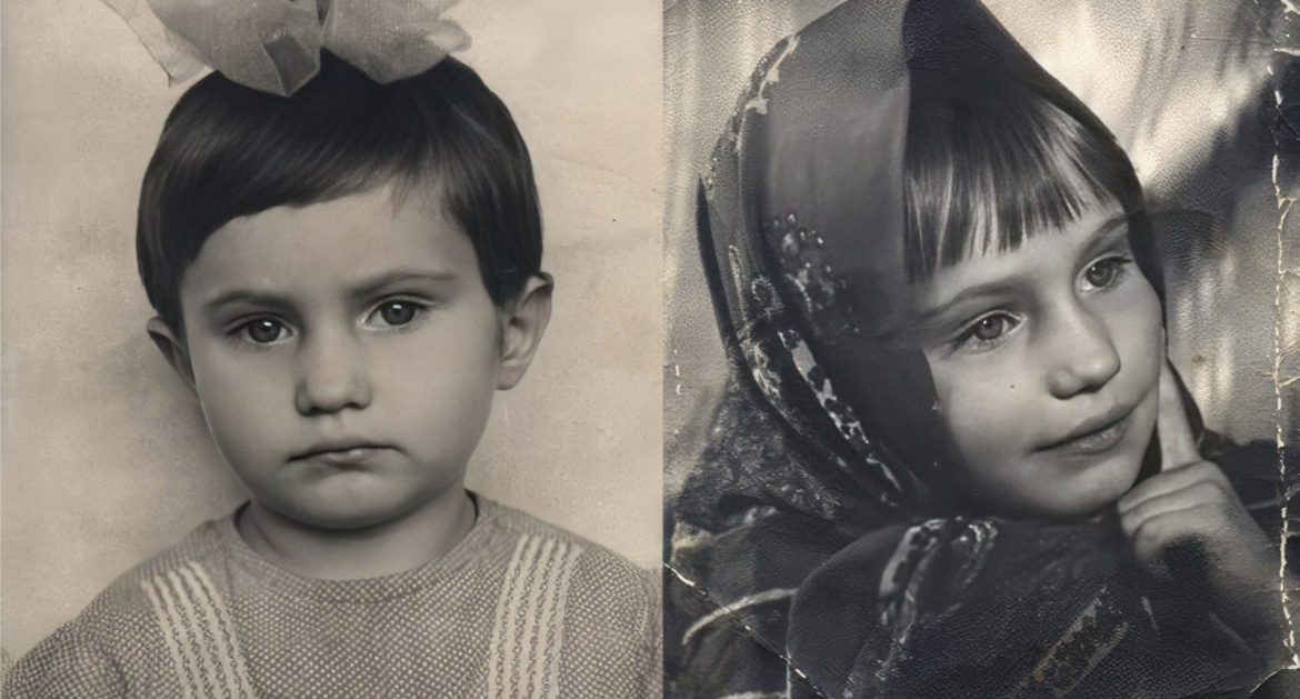 Ольга Прокофьева, детство.