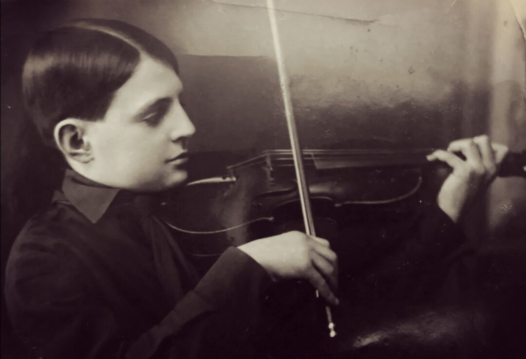 Ян Френкель в детстве