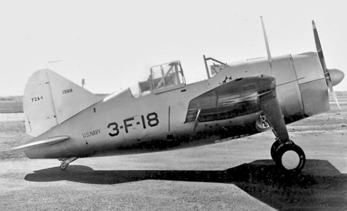В результате модернизации вес Brewster F2A Buffalo существенно увеличился. Фото: airwar.ru