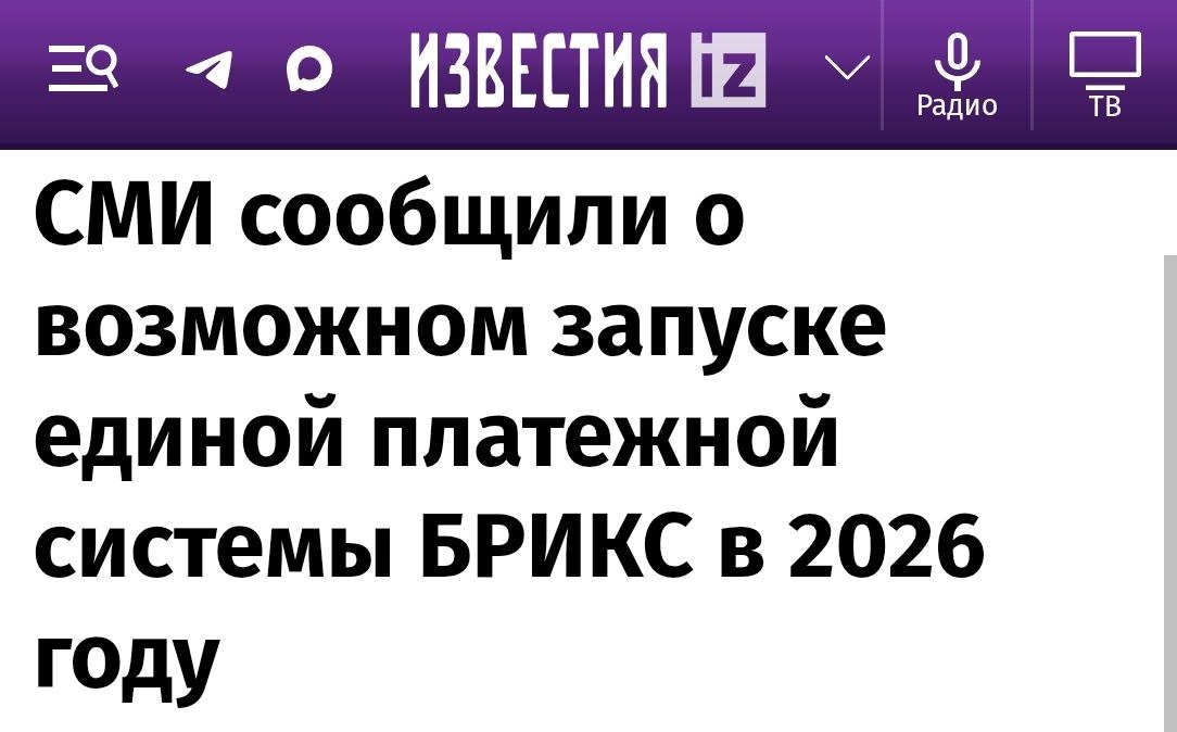 Альтернатива доллару и евро? Возможен запуск платёжной системы БРИКС