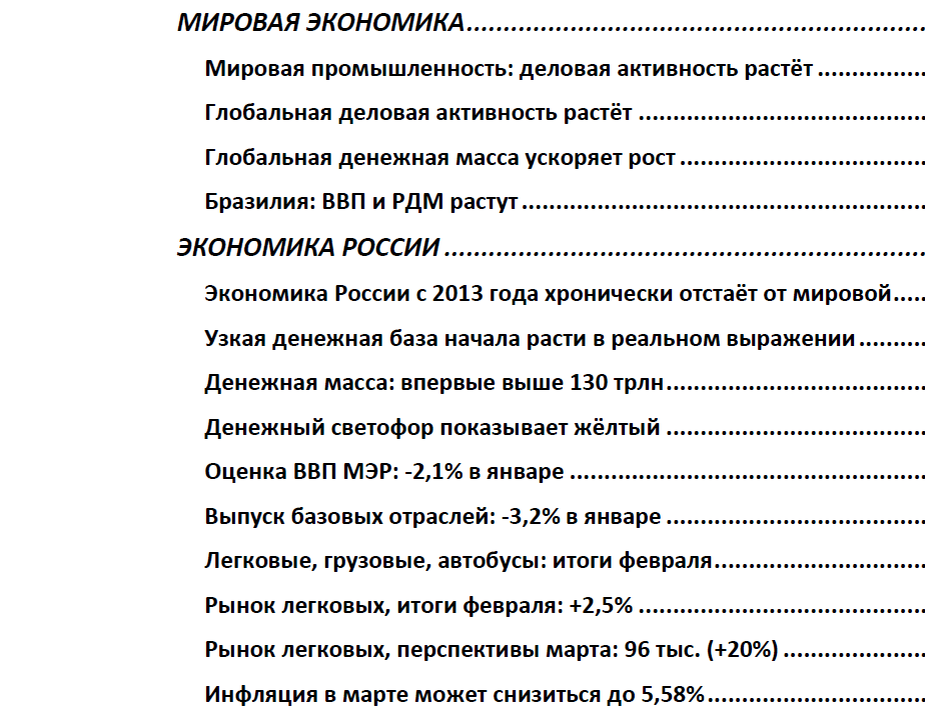 Макрообзор № 10 (2026)