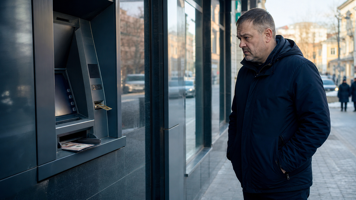 Забытая карта в банкомате: мошенническая схема, которая ломает жизни честным людям