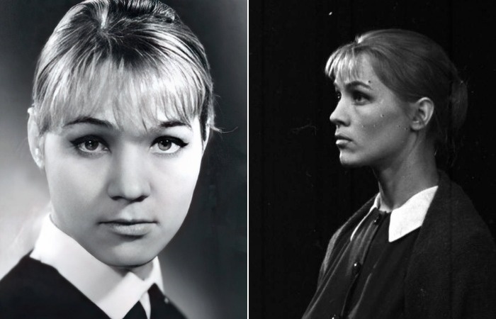 Нина Русланова в молодости.