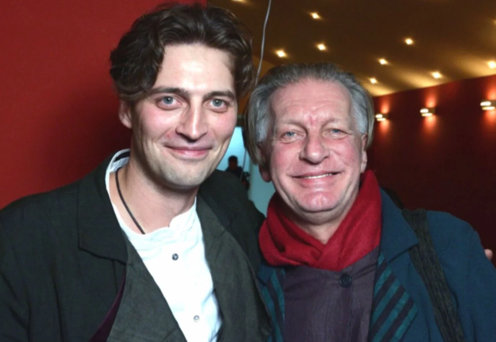 Иван Колесников с отцом