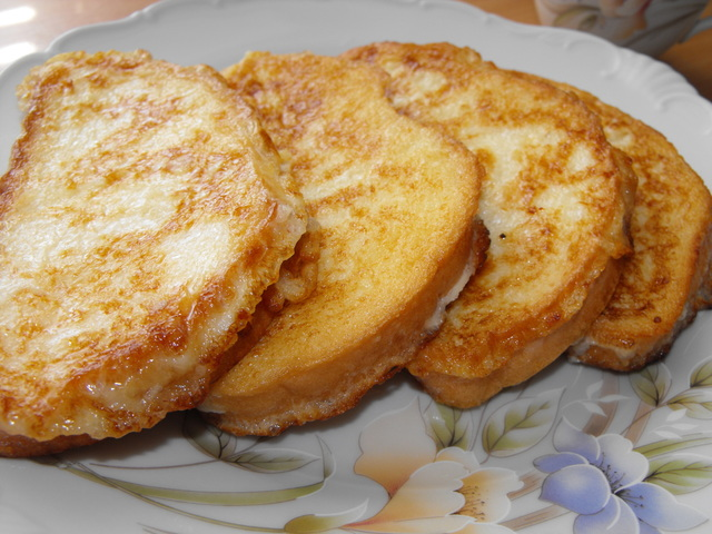 Гренки с сахаром